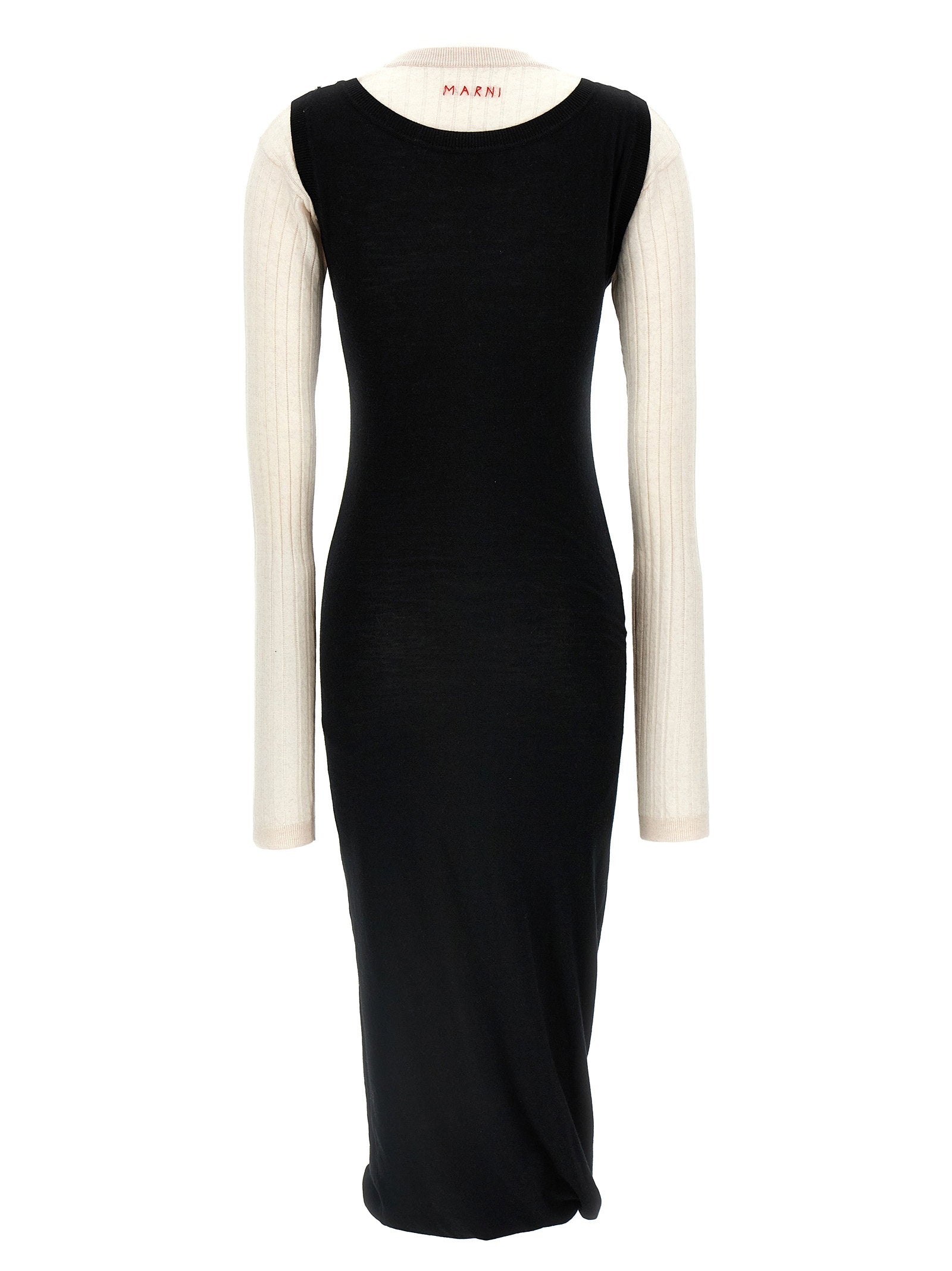 Marni Multi-layered Dress – 100% wool - view 2