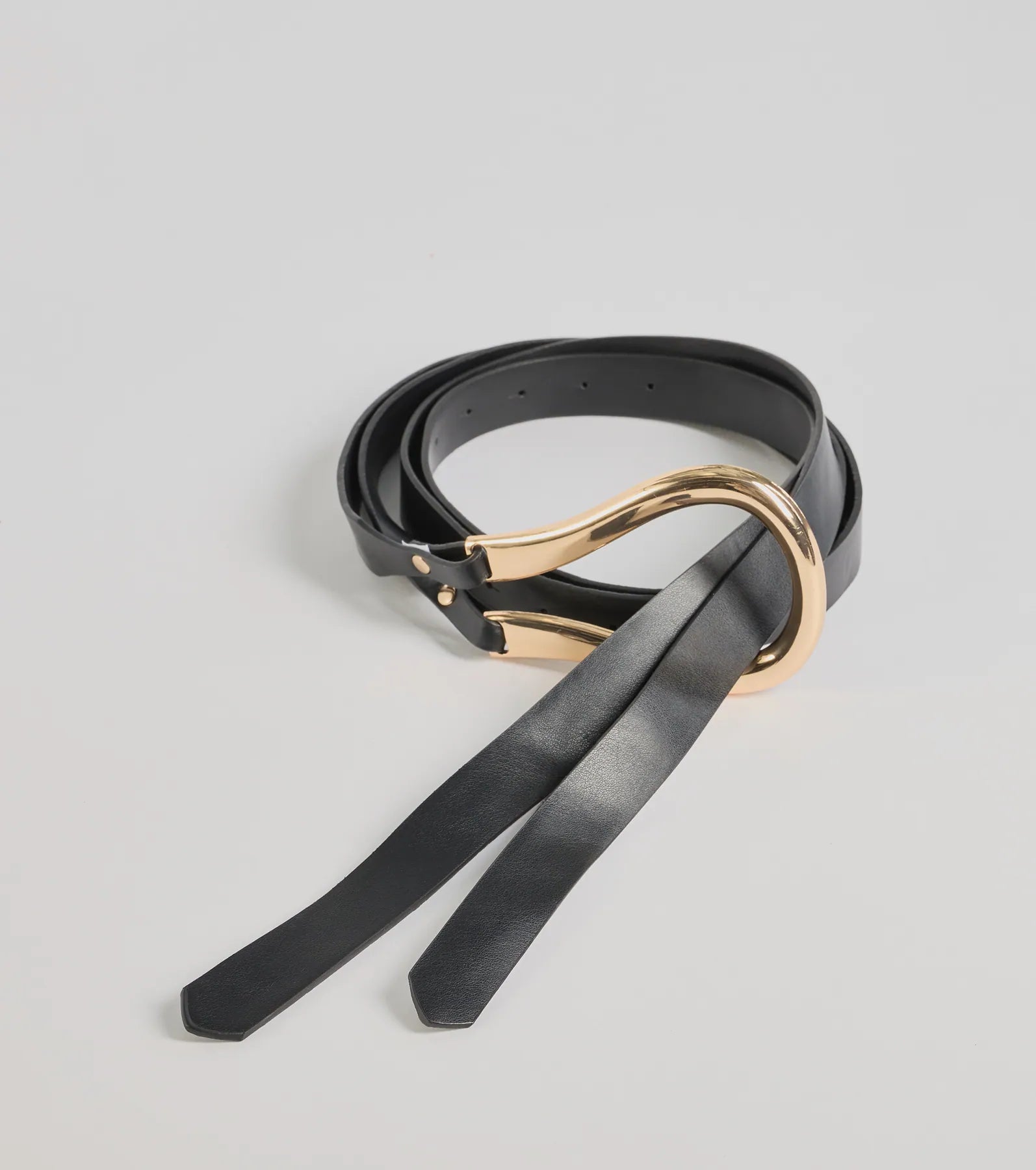 Windsor Trendy Silhouette Loop Buckle Wrap Belt