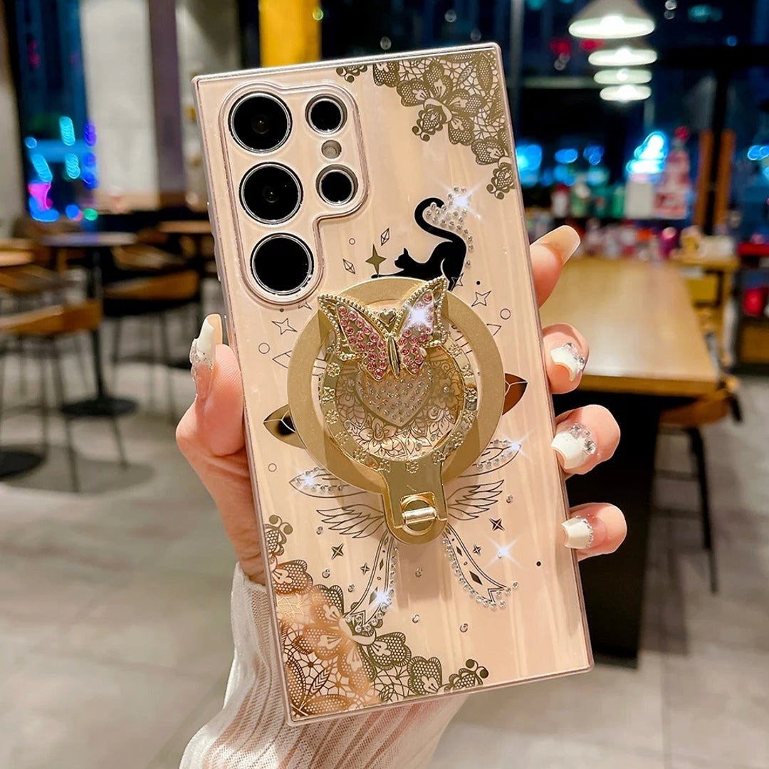 Peeperly Flash Diamond Butterfly Case - Samsung - view 3