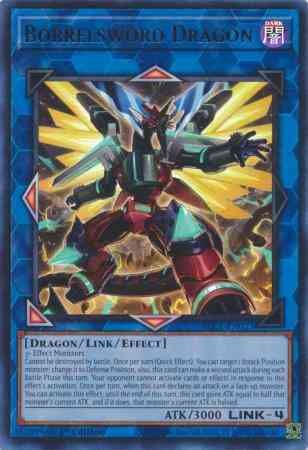 Yu-Gi-Oh! Borrelsword Dragon - Alternate Art - Silver - BLC1-EN023 - Ultra Rare - 1st Edition