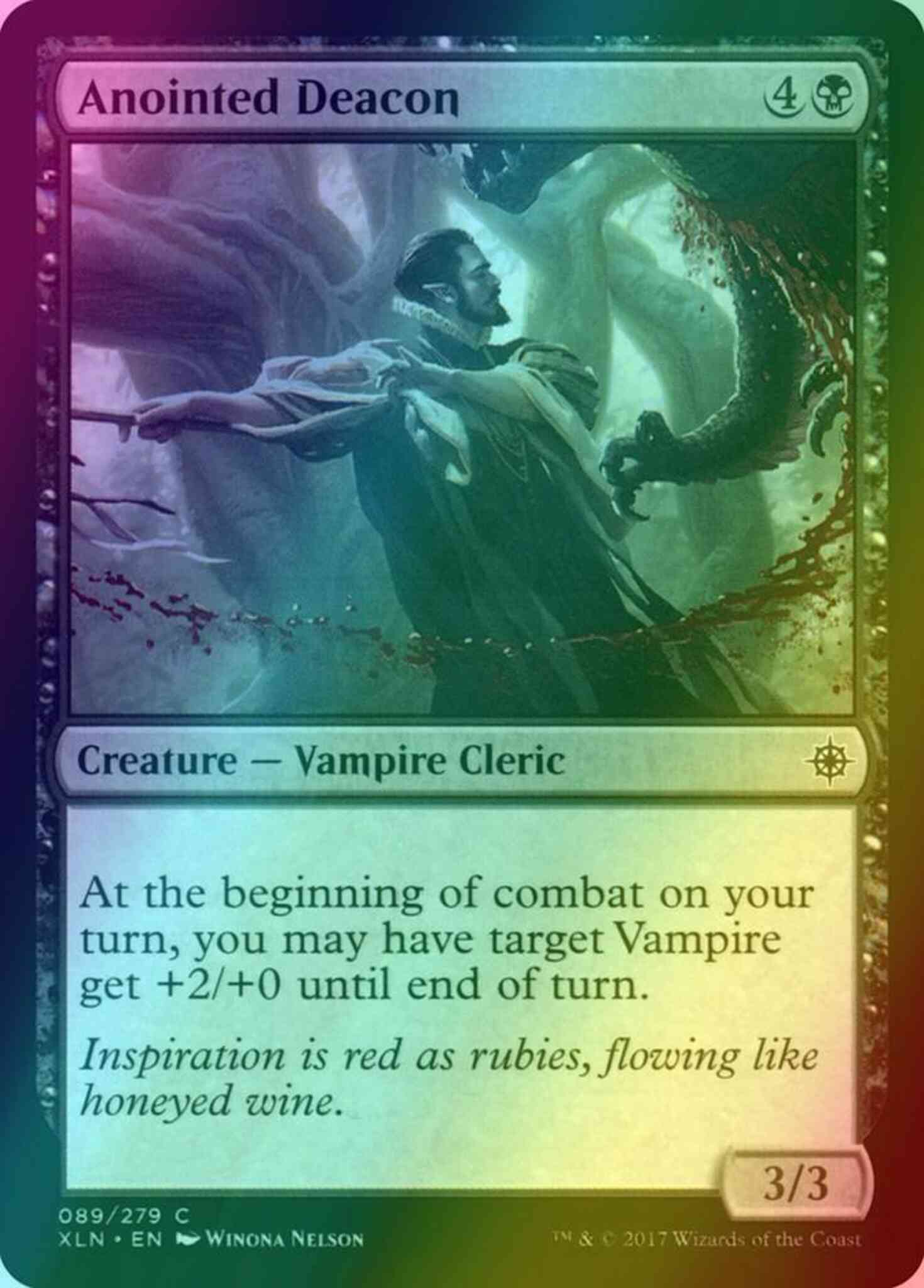 Anointed deacon 89 – Magic Anointed Deacon [89] [Ixalan] [Foil]