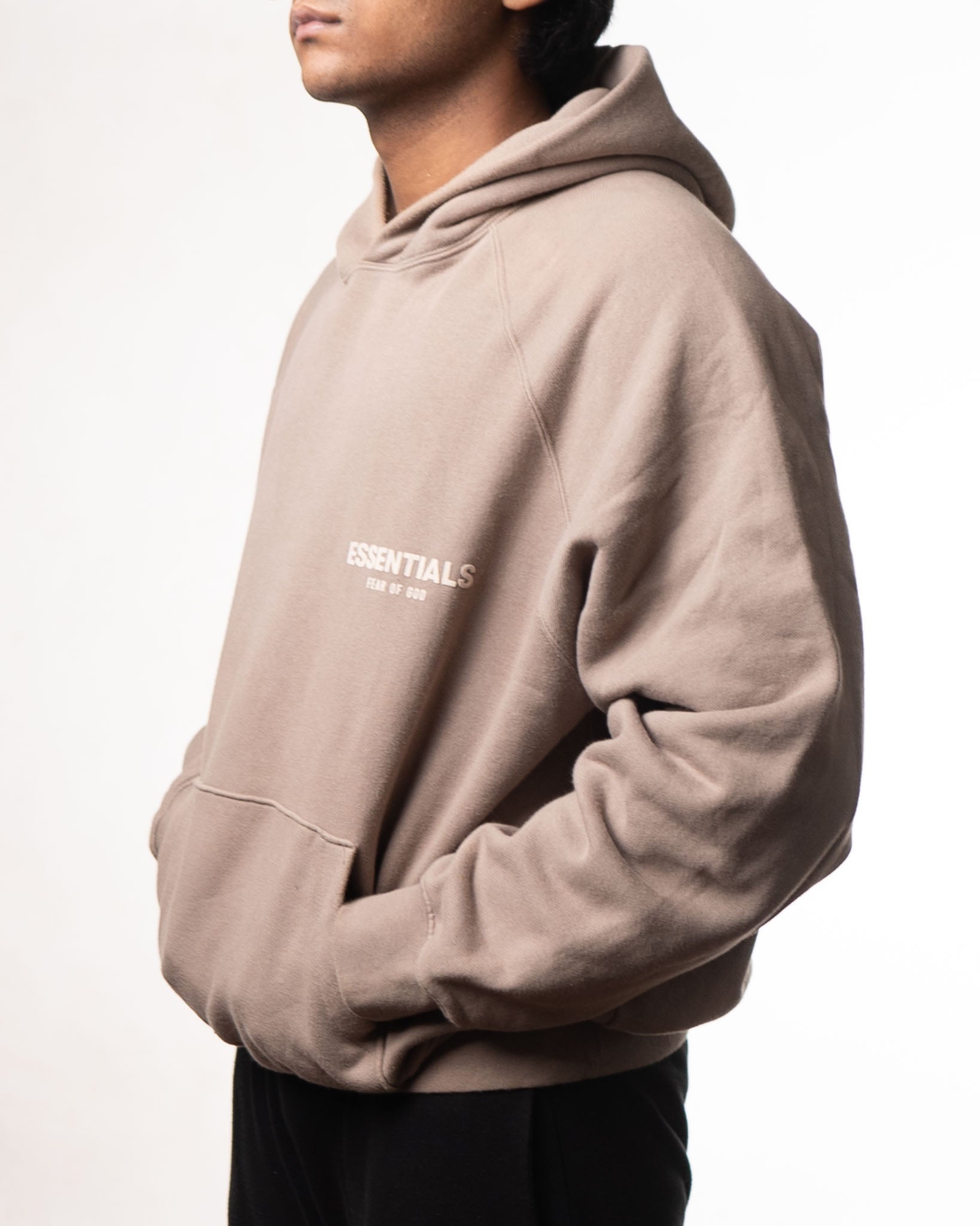 Fear Of God Essentials Hoodie Cement - view 2