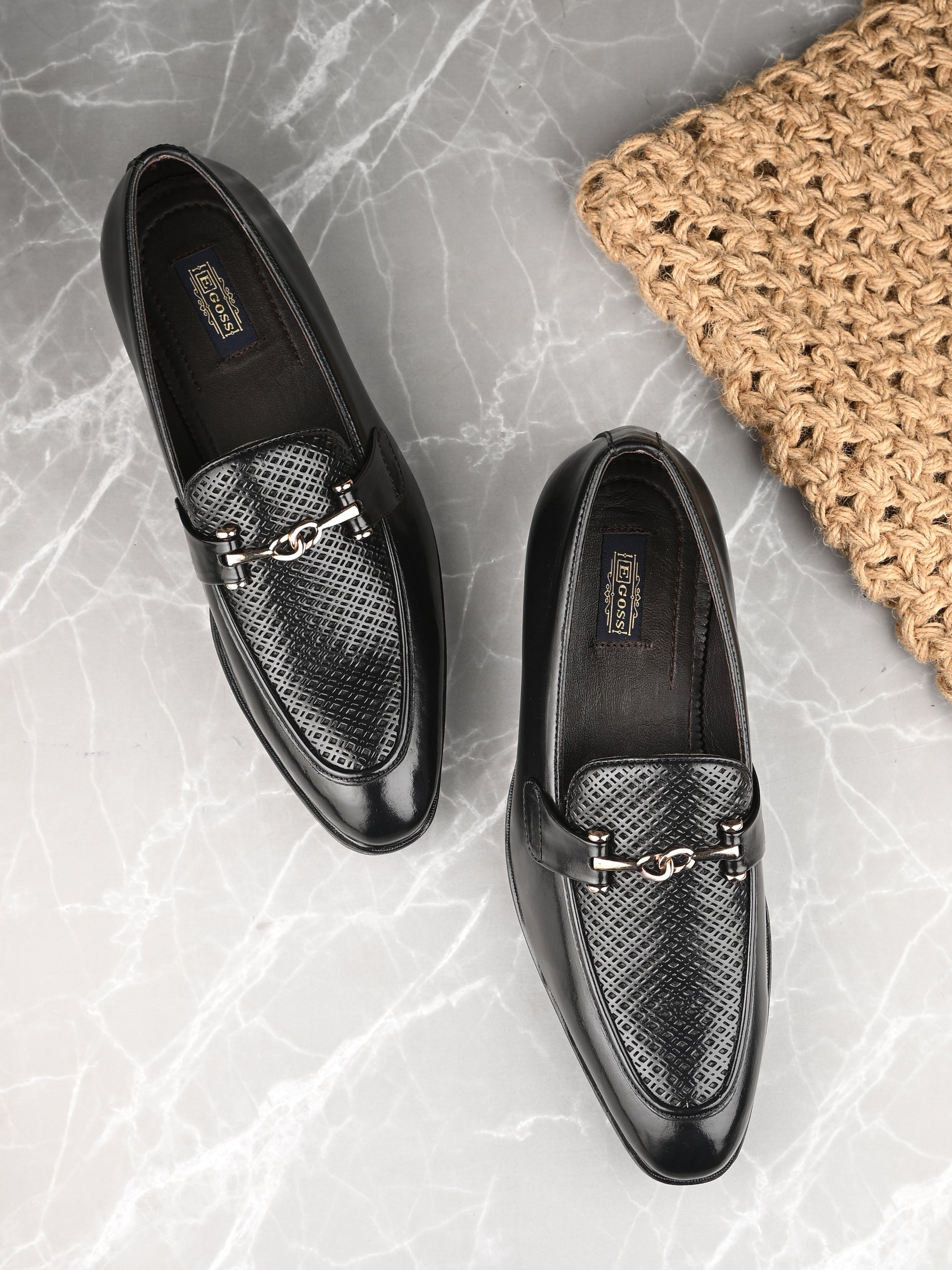 egoss-shoes Buckled Formal Loafers For Men by Egoss - view 11