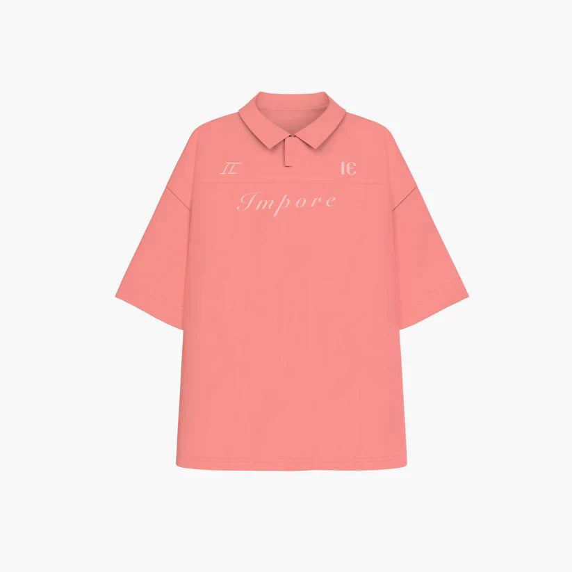 My Store Impore Polo Jersey - Baby Pink