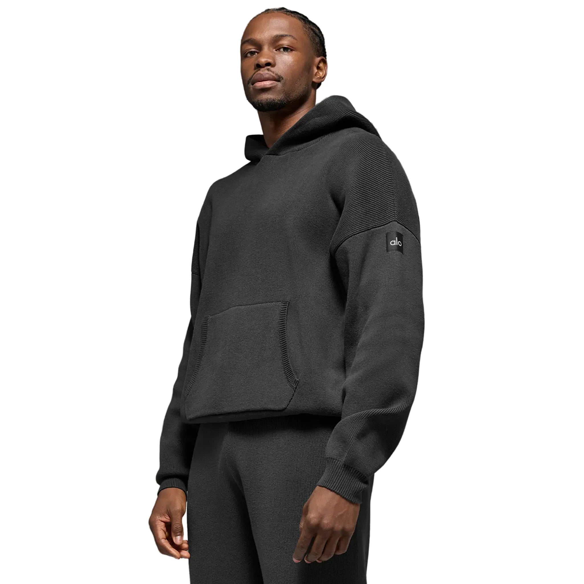Alo Yoga Scholar Anthracite Hoodie