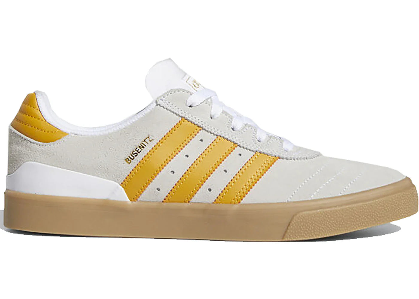 Yeezy adidas Busenitz Vulc Cloud White Yellow Gum