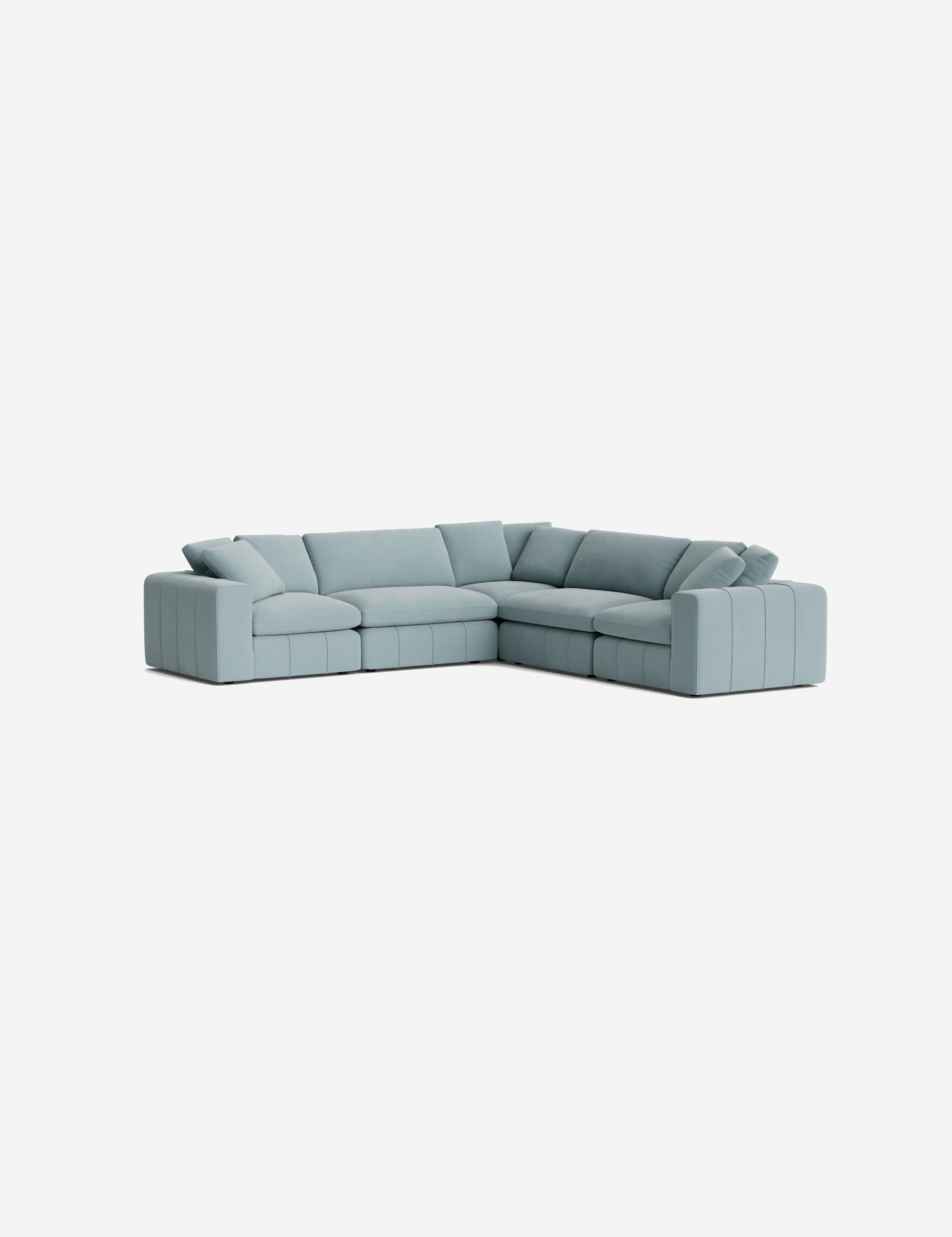 Lulu and Georgia Capella Modular Corner Sectional Sofa - view 28