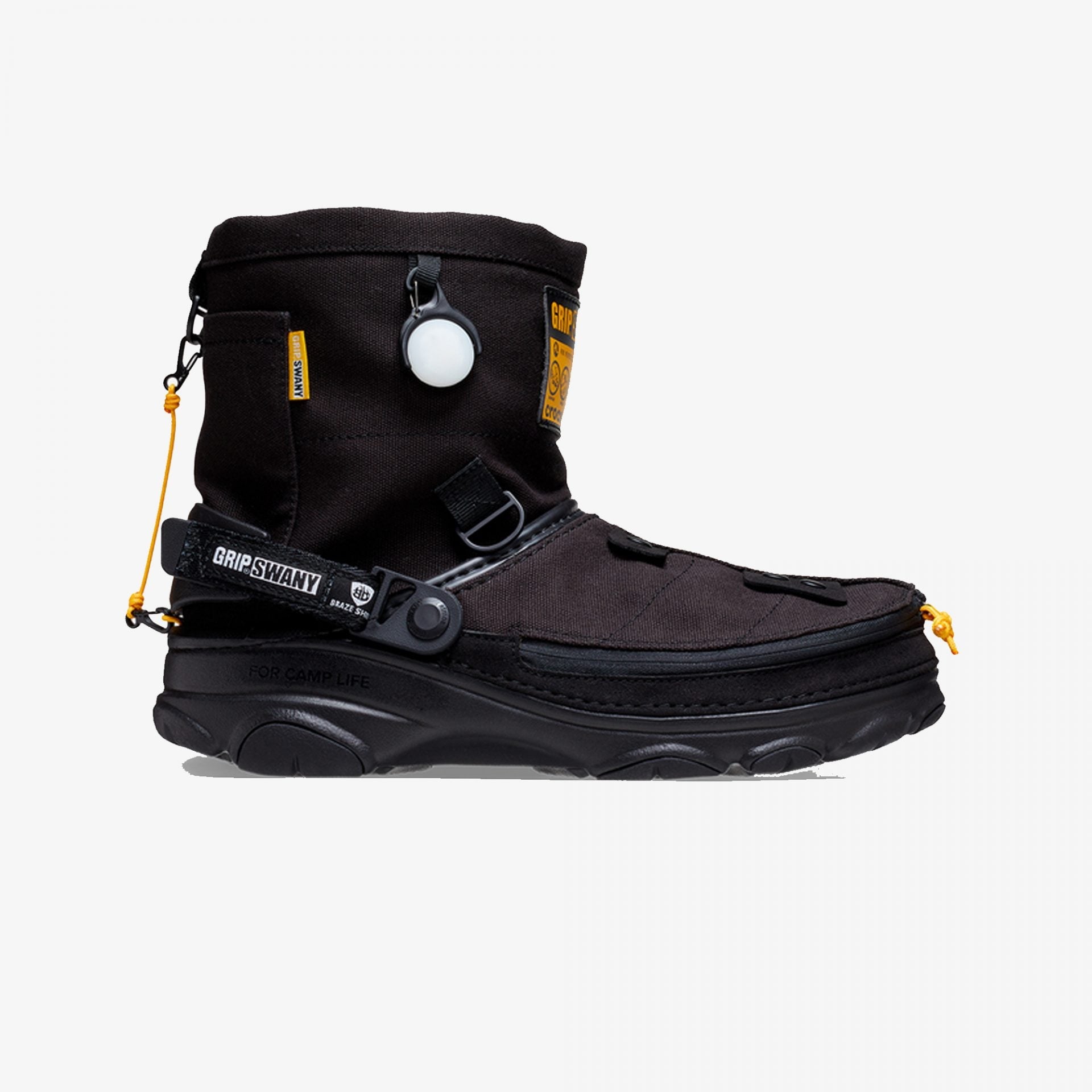 Crocs | GRIP SWANY X ATMOS X CROCS CLASSIC ALL TERRAIN CLOG { BLACK - view 5