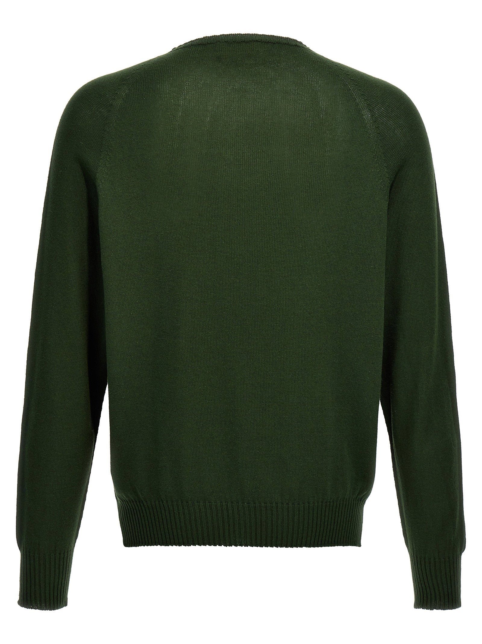 Ma'ry'ya Crew-neck Sweater – 85% cotton 15% cashmere - view 2