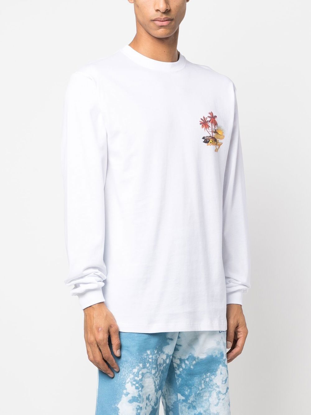 Blue Sky Inn Logo long sleeve t-shirt – Cotton 100% - view 4