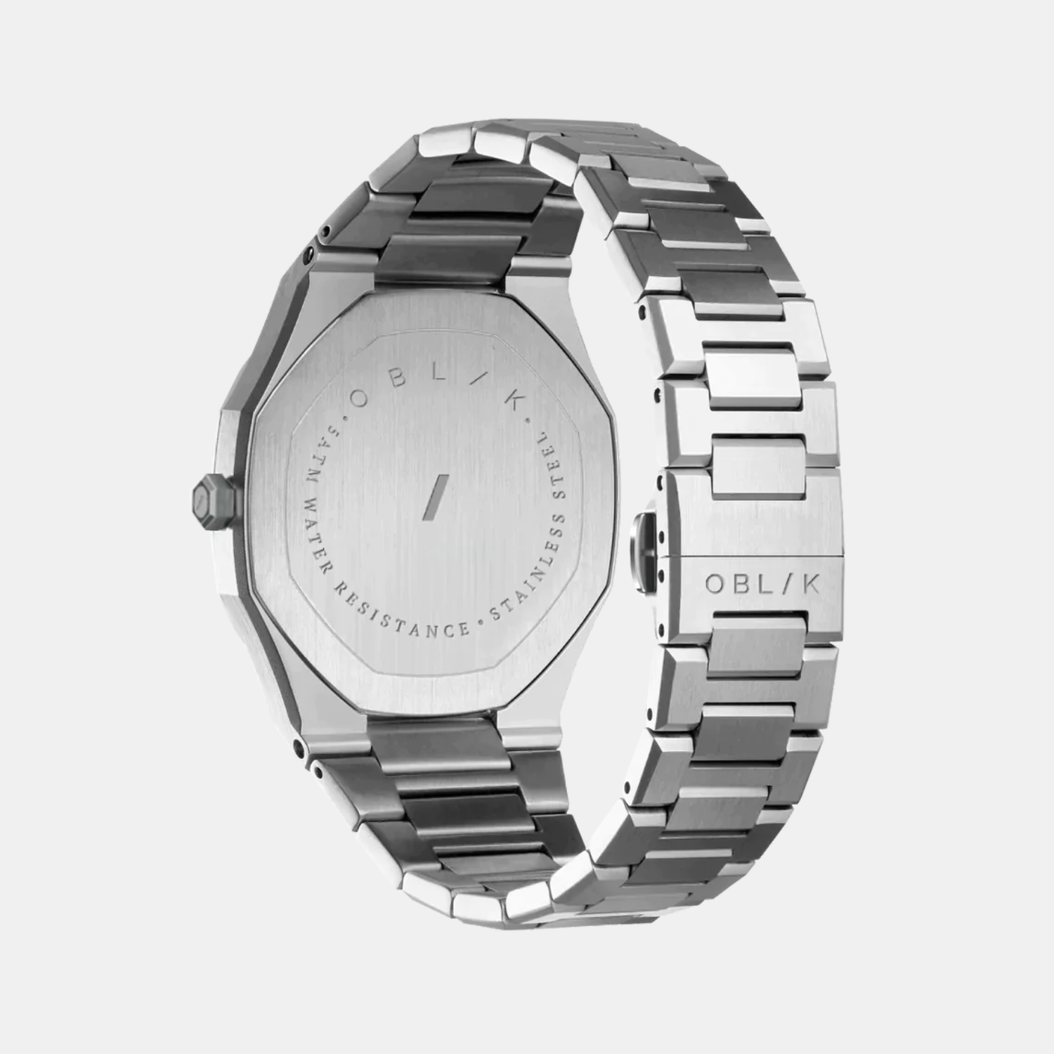 Oblik Delta Men Quartz Two Tone Dial Chronograph Stainless Steel Watch - view 2