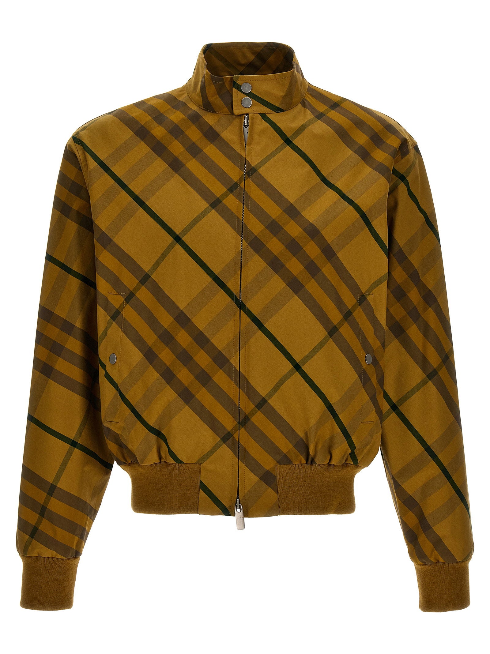 Burberry Check Print Jacket – 100% cotton