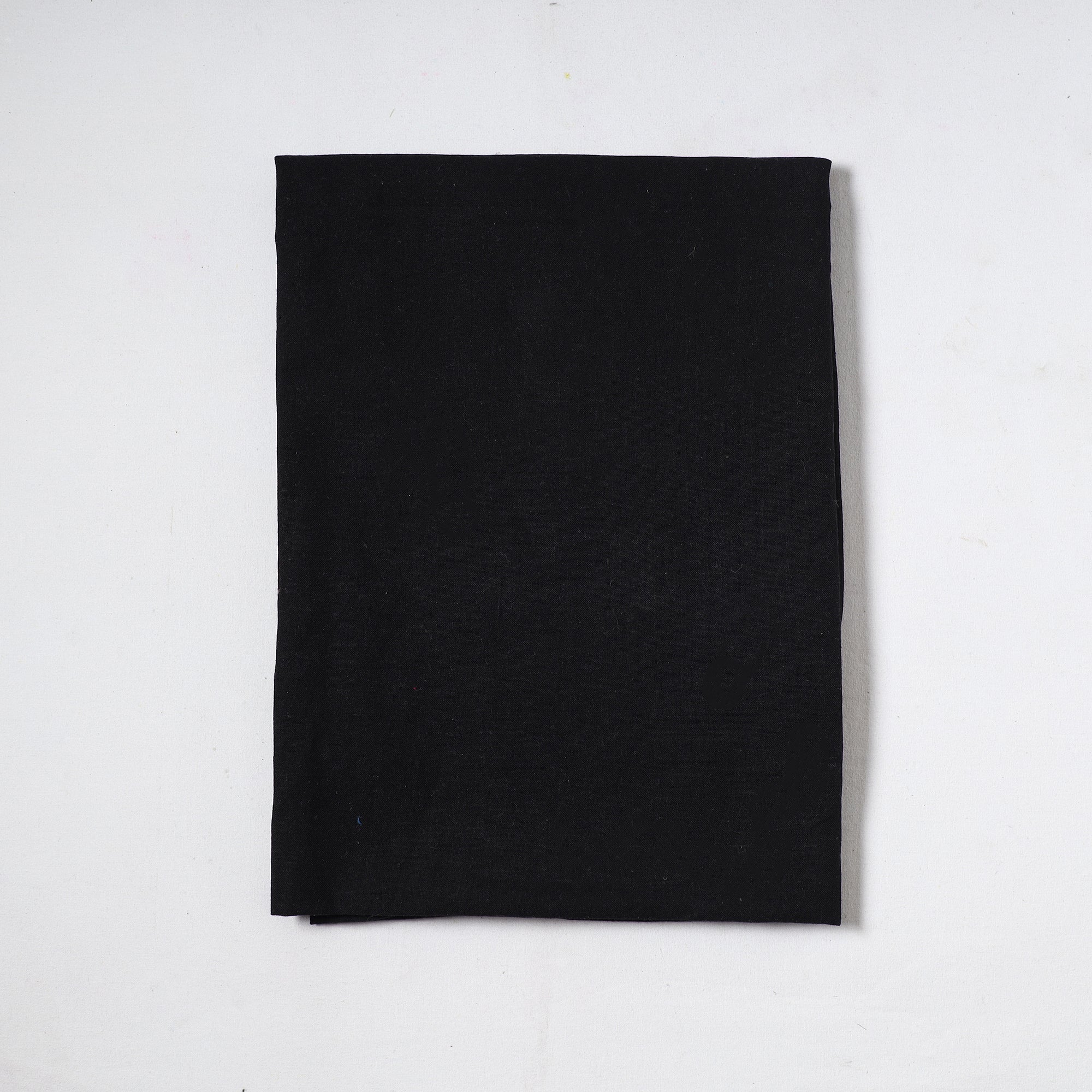 AHA VASTRA HANDLOOM Black - Jhiri Pure Handloom Cotton Precut Fabric 15