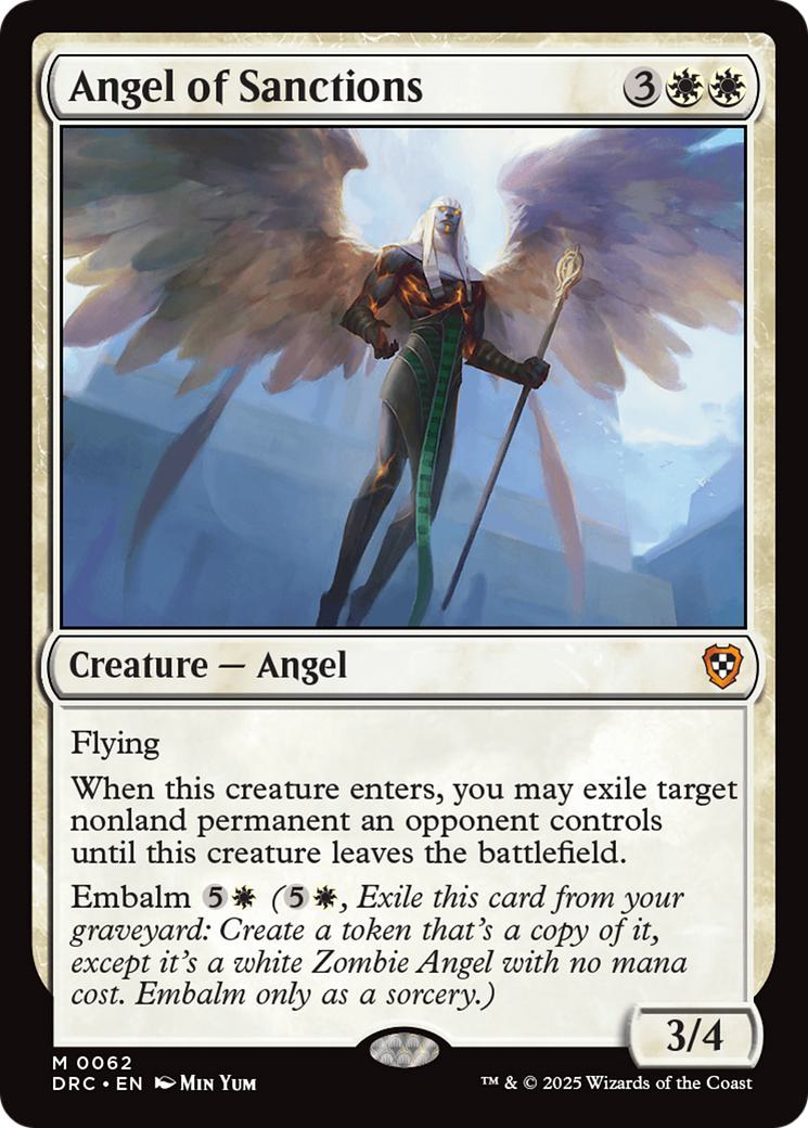Magic Angel of Sanctions [62] [Aetherdrift: Commander] [Non-Foil]