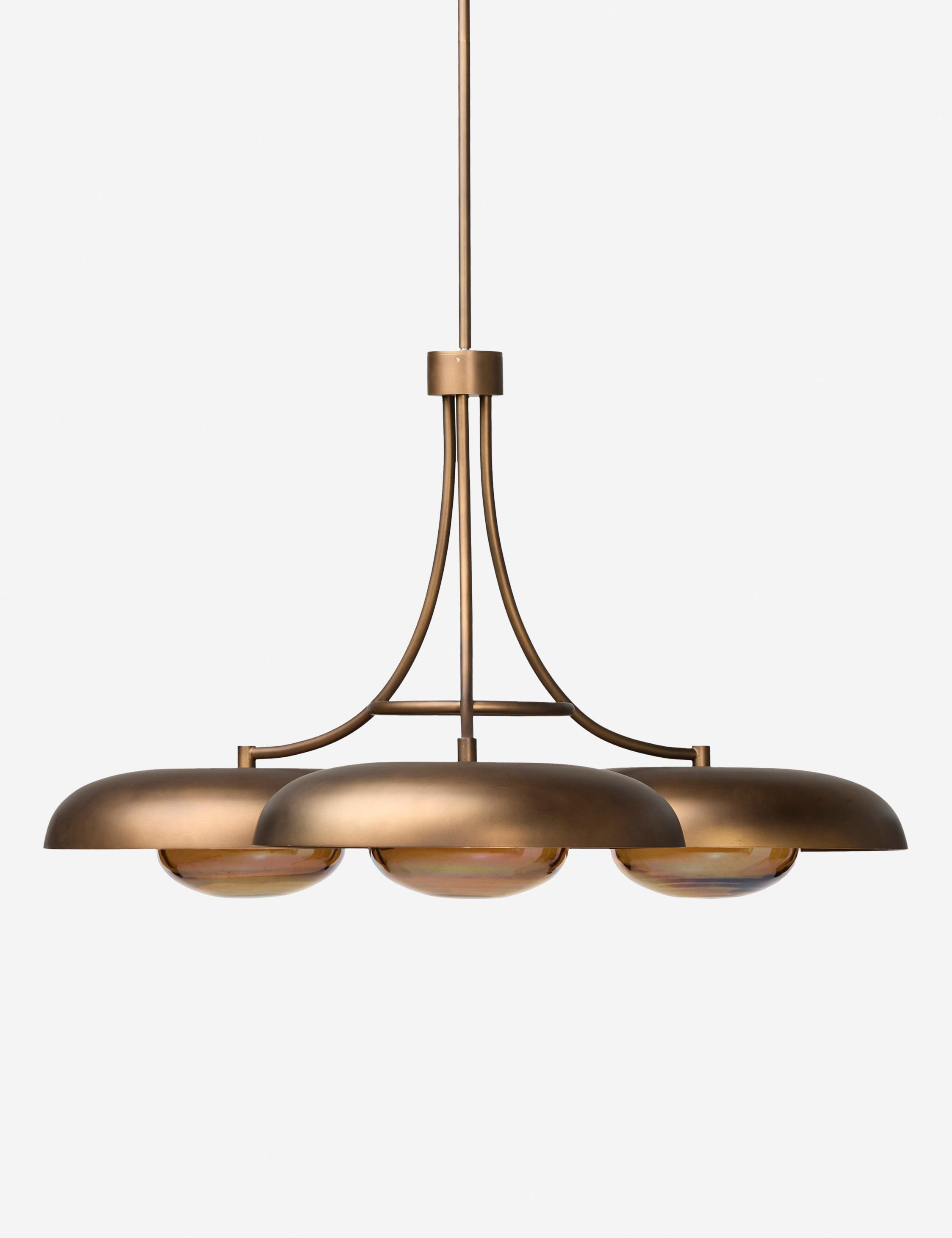 Lulu and Georgia Stanhope Chandelier – Aged Brass