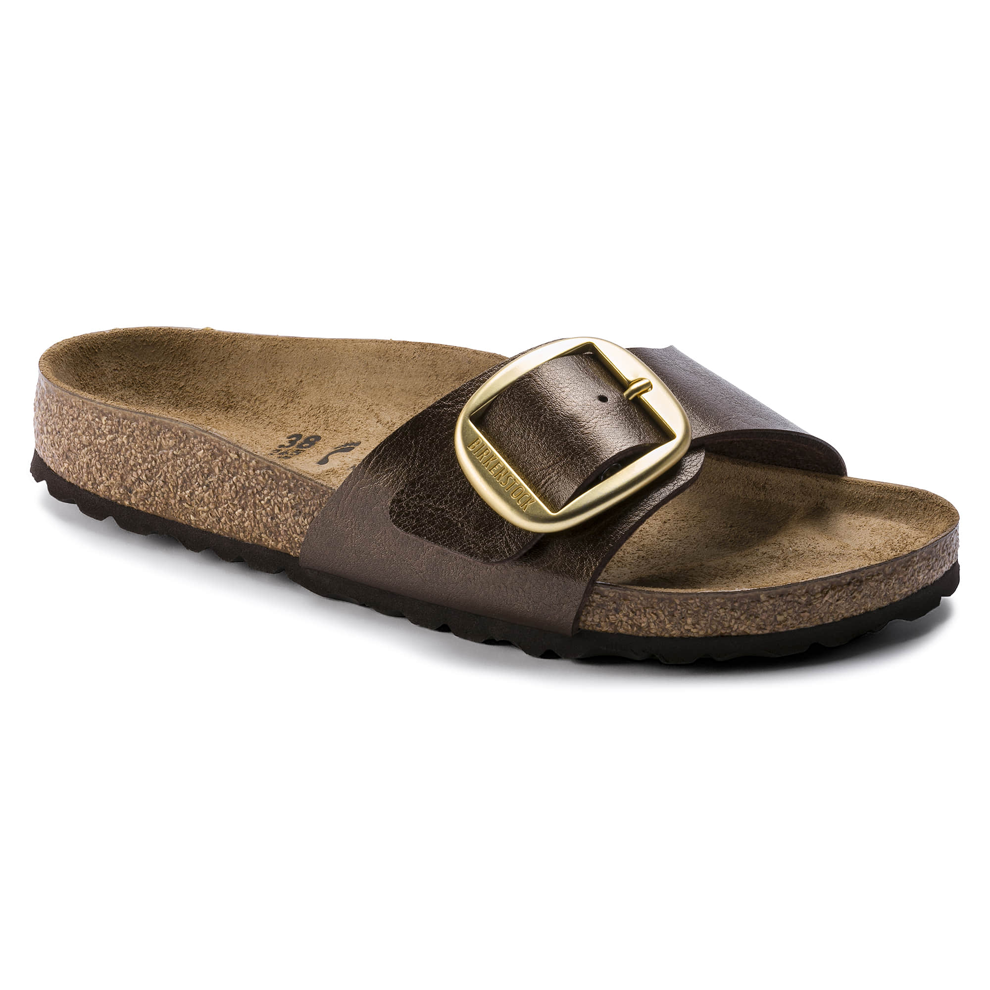 Birkenstock Madrid Big Buckle Birko-Flor – Brown Brown/Graceful Toffee - view 8