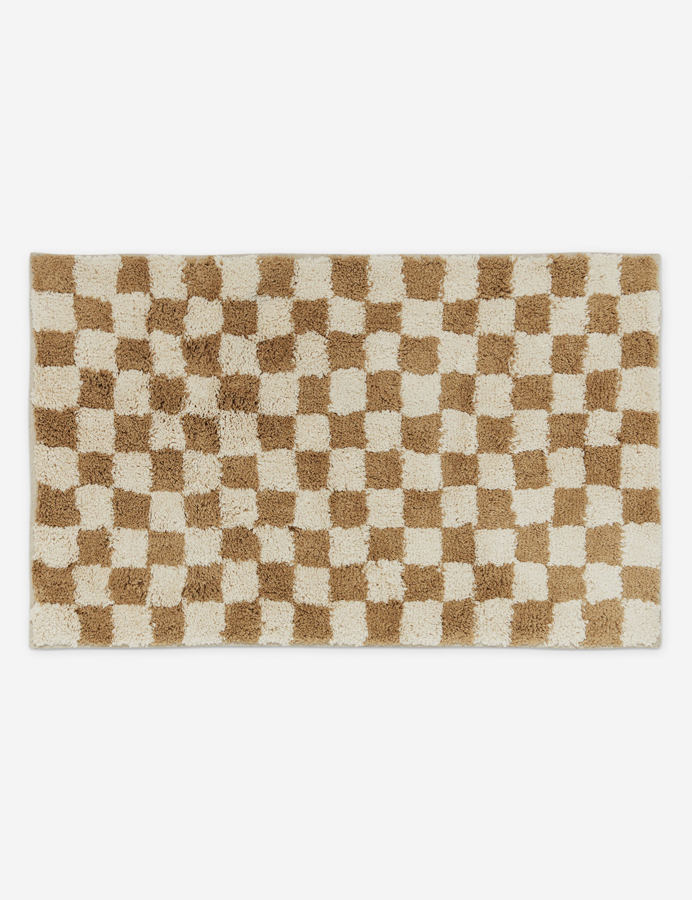 Lulu and Georgia Checkerboard Bath Mat by Sarah Sherman Samuel