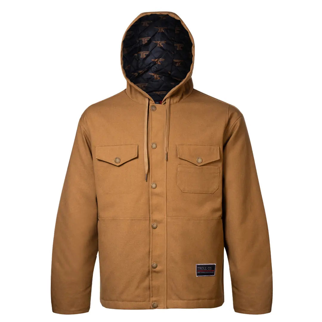 Radial Toro Insulated Canvas Jacket – Saddle / Charcoal