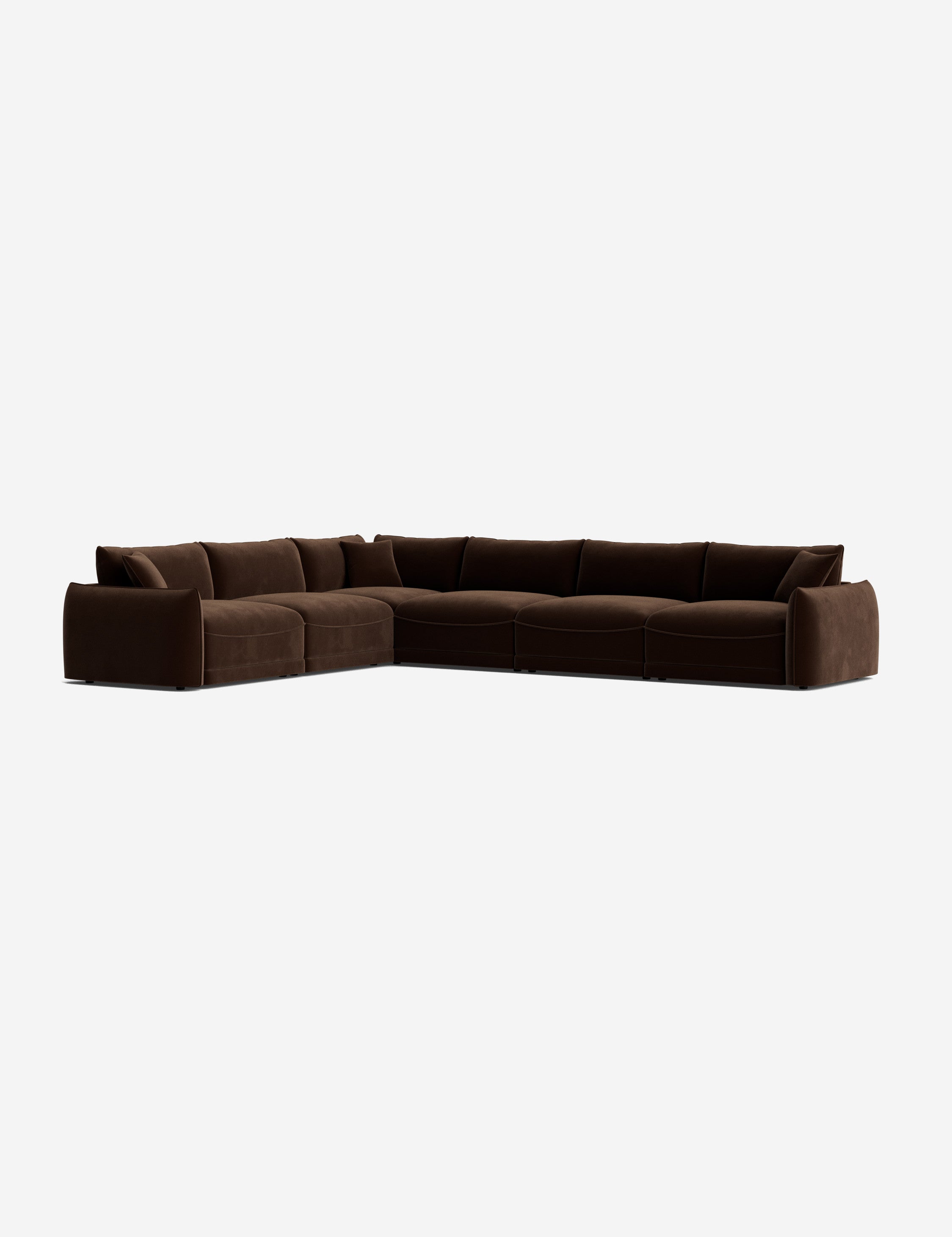 Lulu and Georgia Balmer Modular Corner Sectional Sofa - view 26