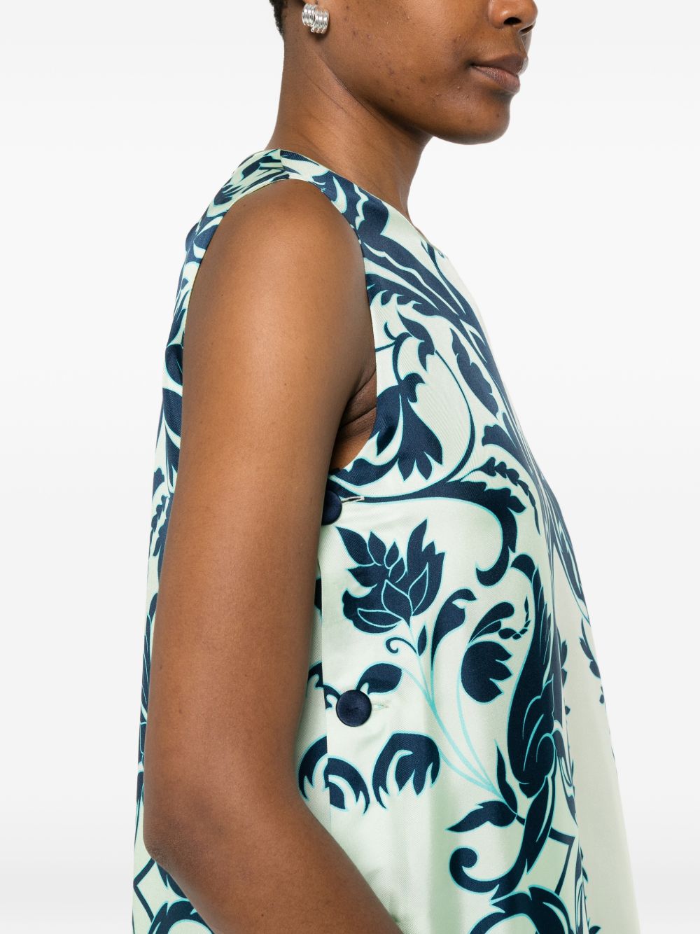F.R.S . Printed silk dress – Silk 100% - view 5
