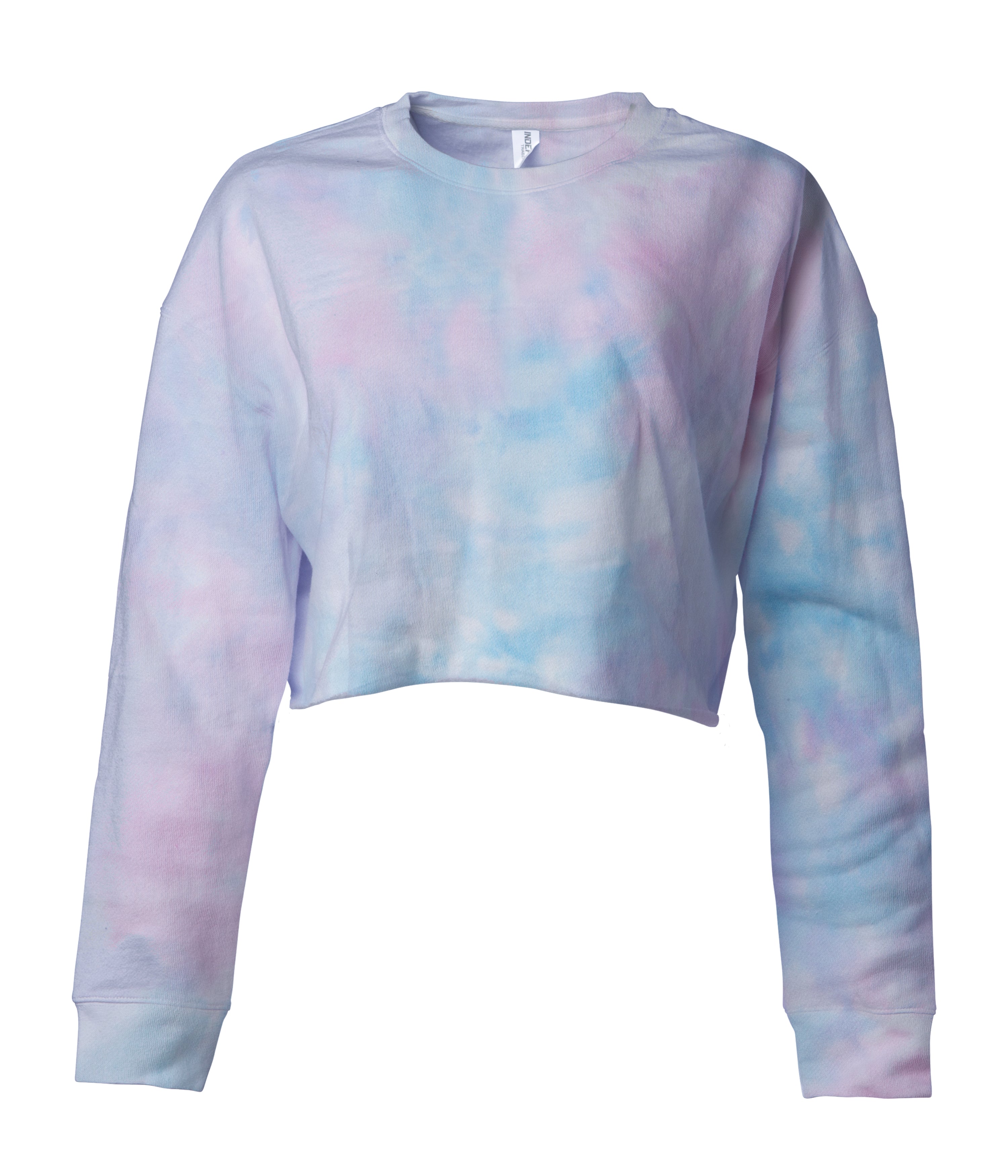 Independent Trading Company Women's Lightweight Crop Crew Neck