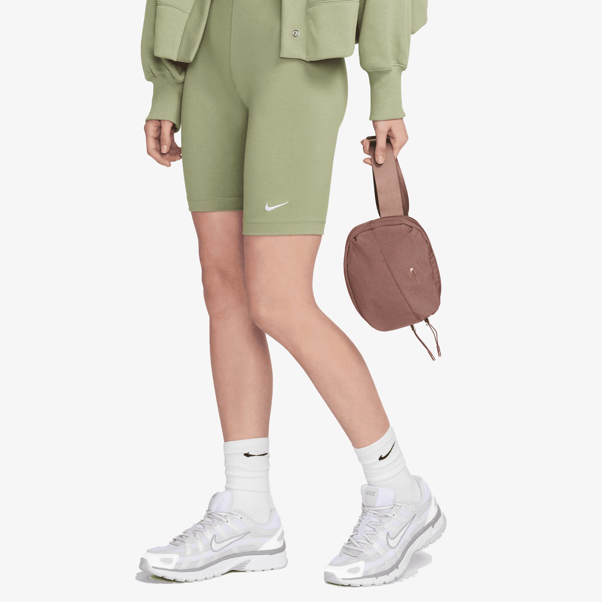 Nike | Aura Crossbody Bag (2l) { Smokey Mauve/lt Trnsprnt Gld