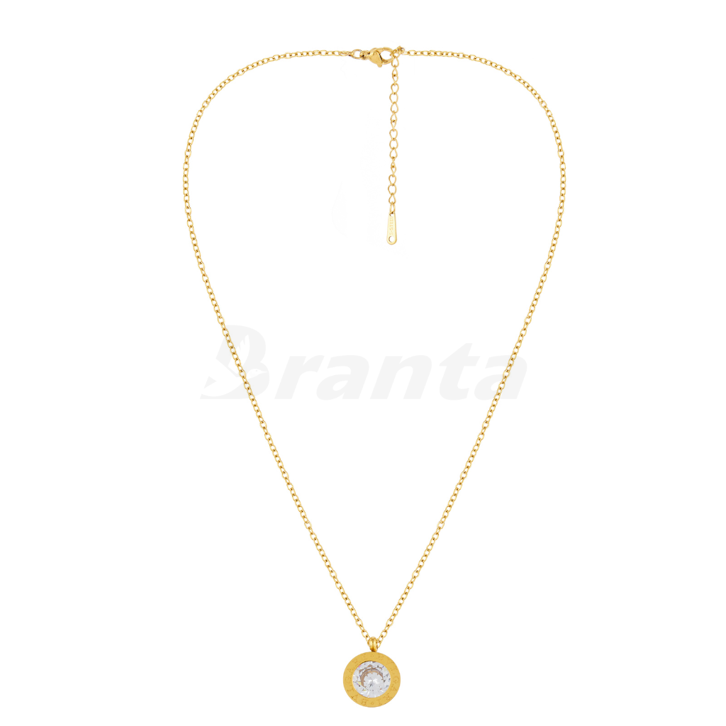 Branta Cubic Zirconium Studded Necklace - view 4