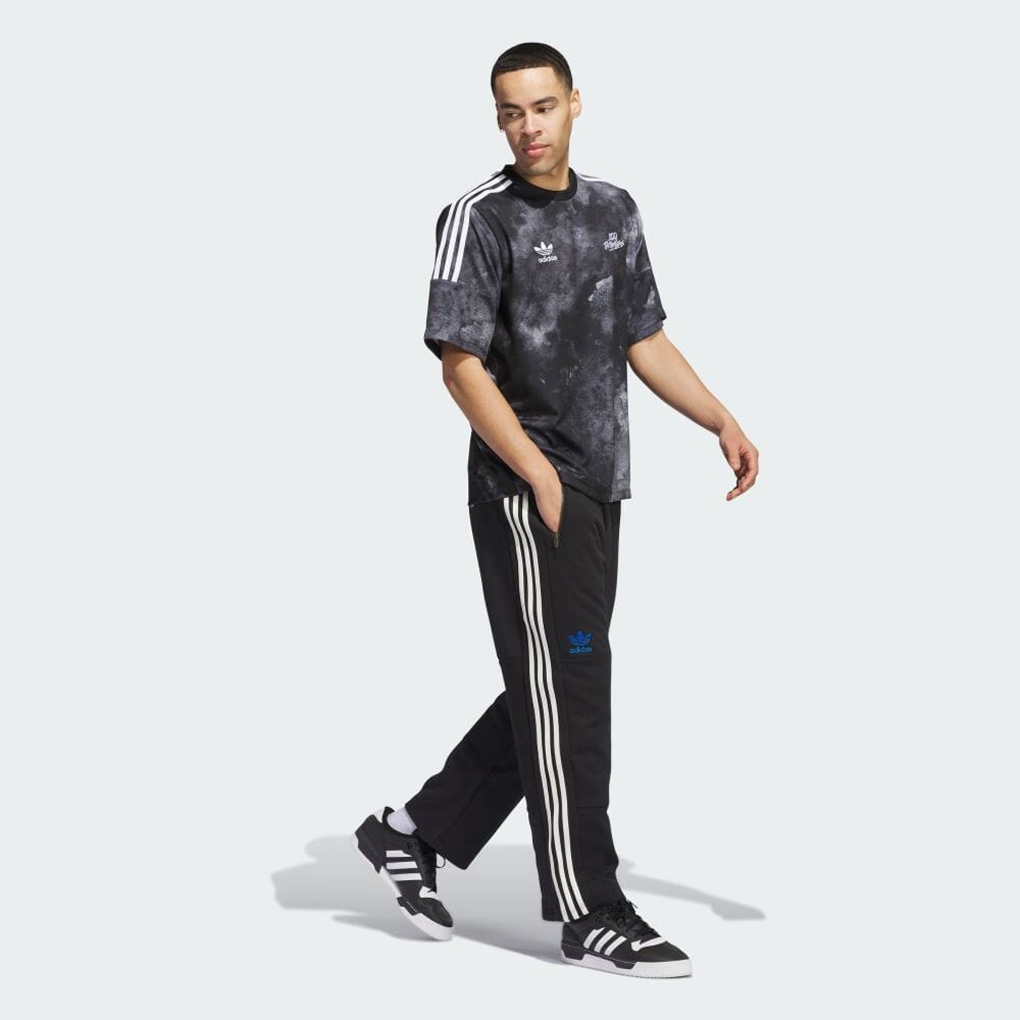 Adidas Originals | 100 THIEVES JERSEY { BLACK - view 7