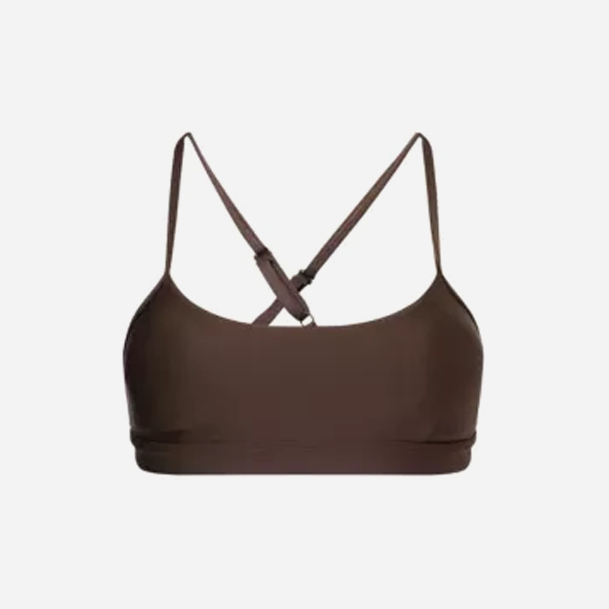 Alo Yoga Intrigue Scoop-Neck Stretch-Woven Sports Bra - view 2