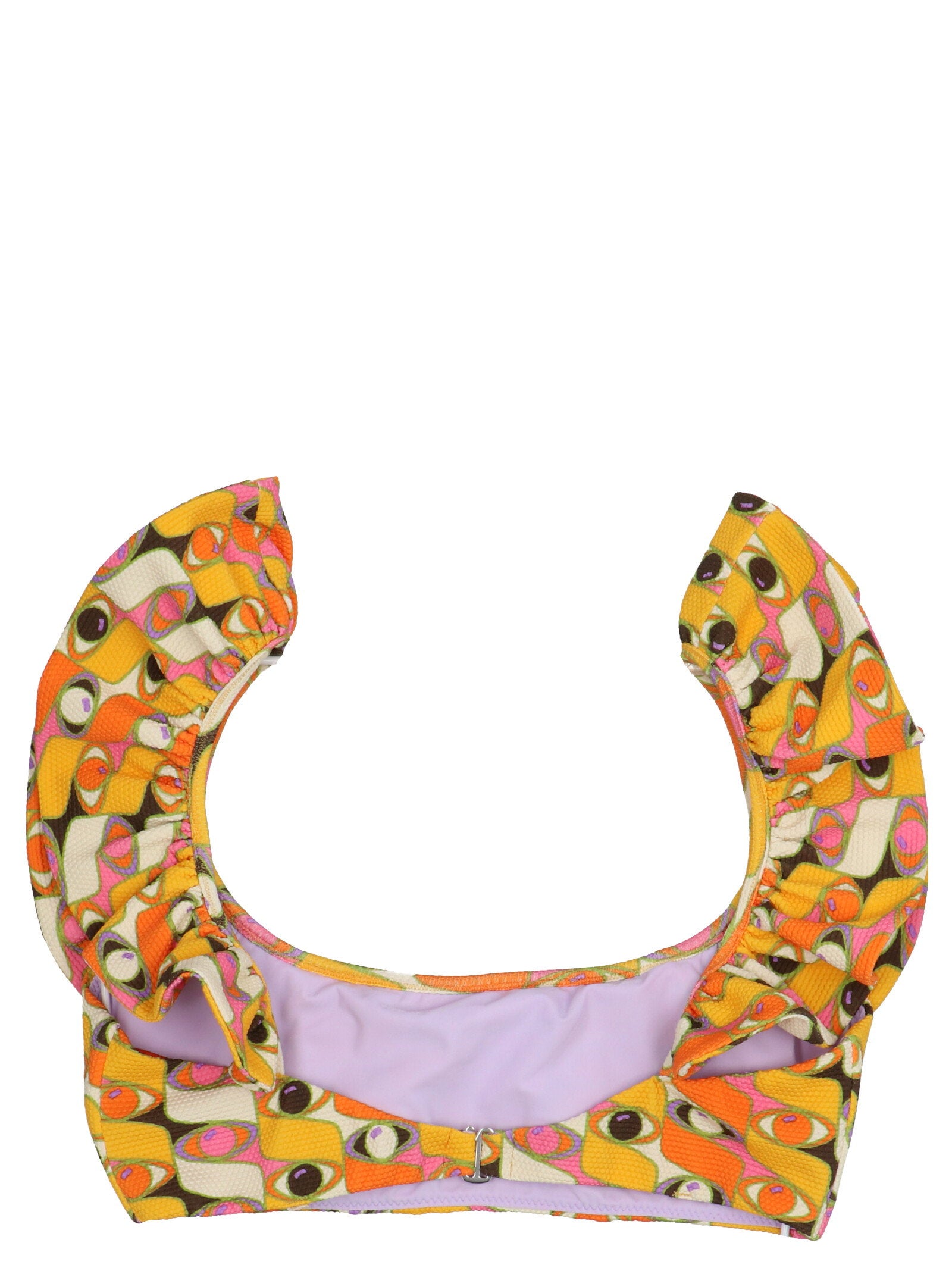 La Double J Ruffle Bikini Top - view 2