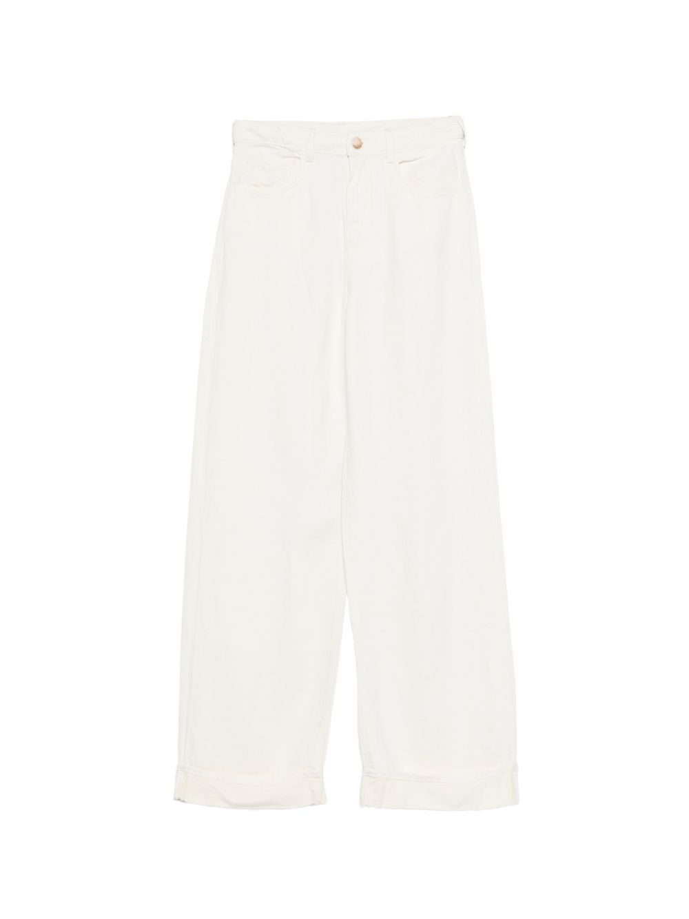 Emporio Armani Linen blend trousers – 60% Lyocell, 40% Linen