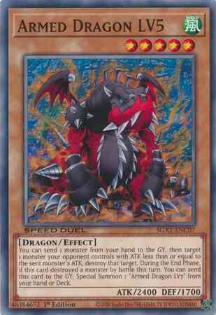 Yu-Gi-Oh! Armed Dragon LV5 - SGX1-ENC07 - Common - 1st Edition