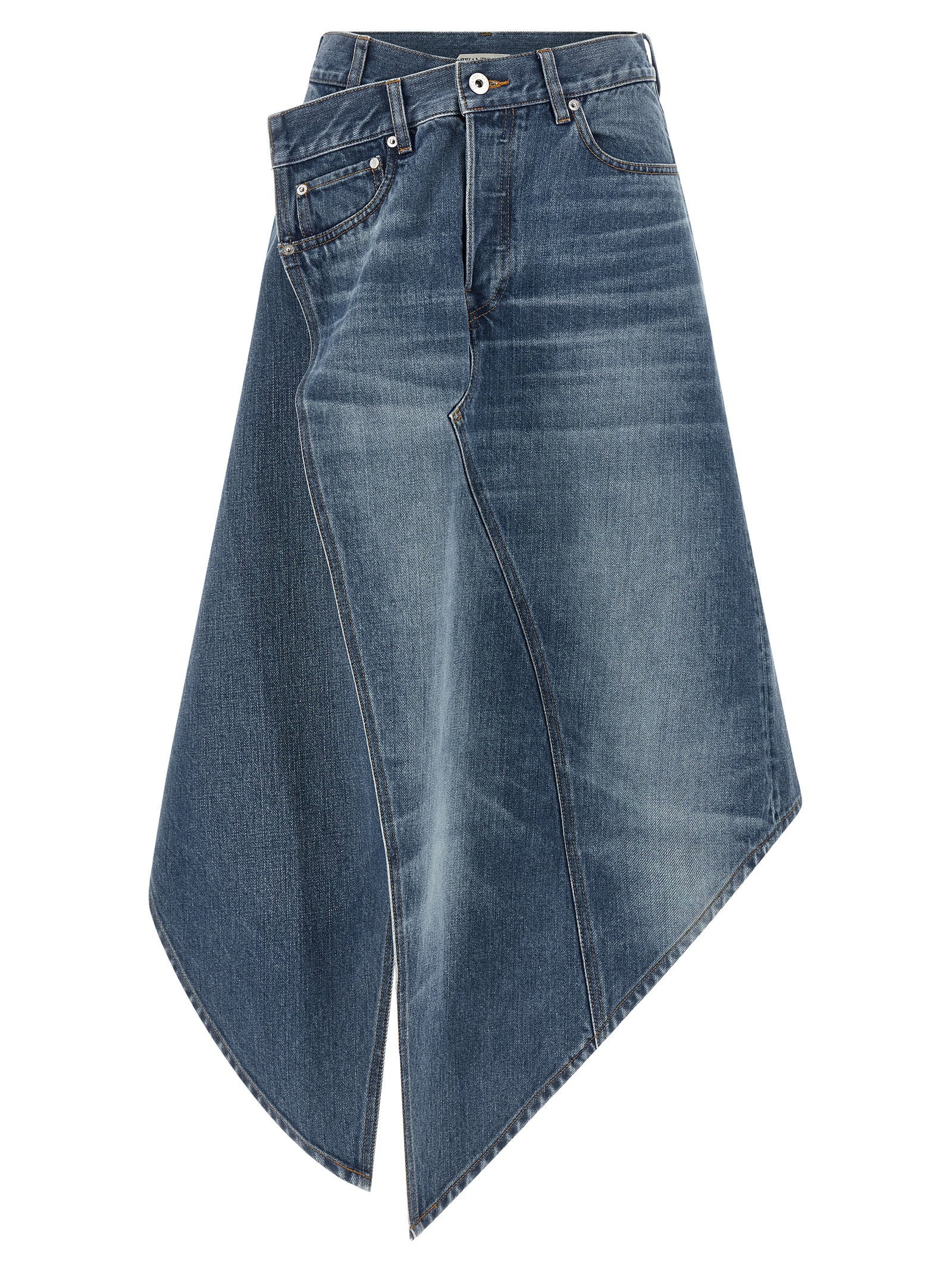 J.w.anderson Drop Front Skirt – 100% cotton