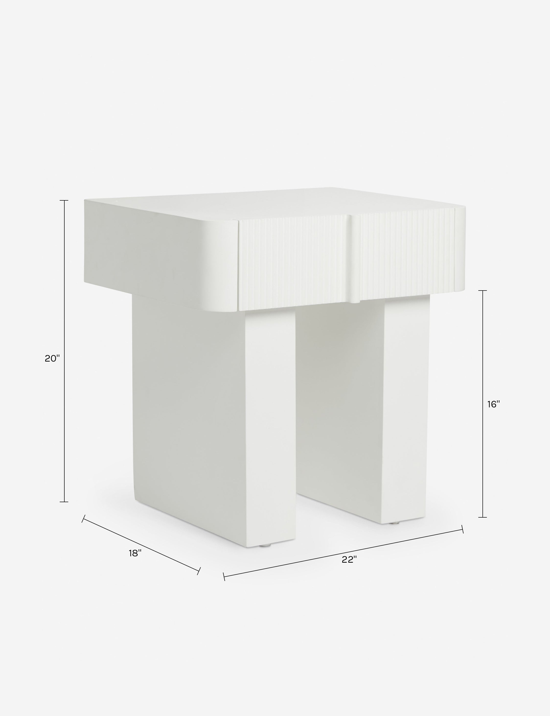 Lulu and Georgia Merrit Nightstand by Sarah Sherman Samuel - view 18