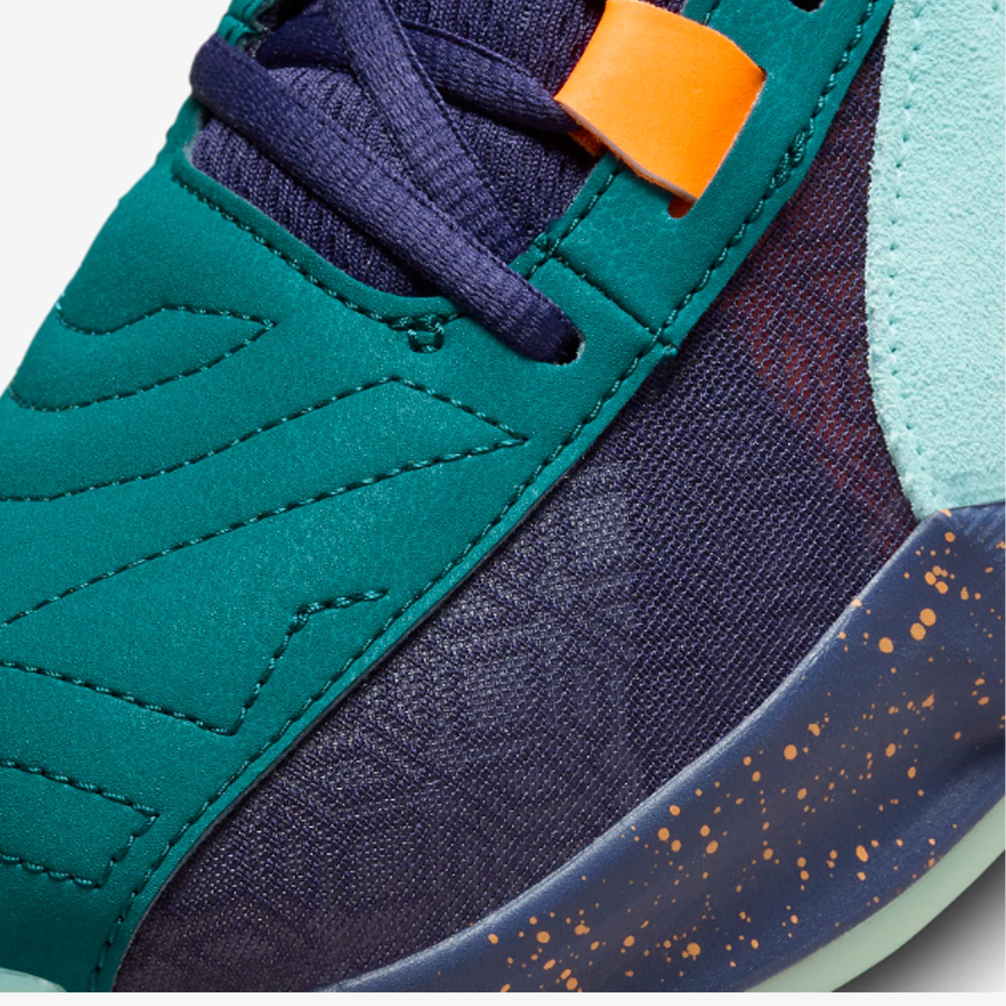 Nike | FREAK 5 EP { GEODE TEAL/JADE ICE-PURPLE INK - view 4