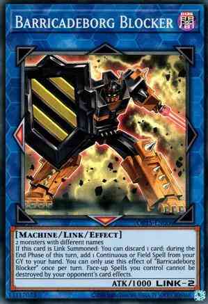 Yu-Gi-Oh! Barricadeborg Blocker - OP15-EN006 - Super Rare - Unlimited