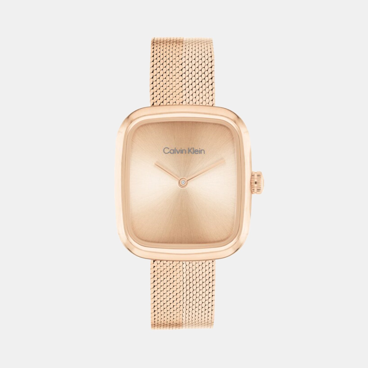 Calvin Klein Ck Adore Women Quartz Rose Gold Dial Analog Stainless Steel Watch 25100101