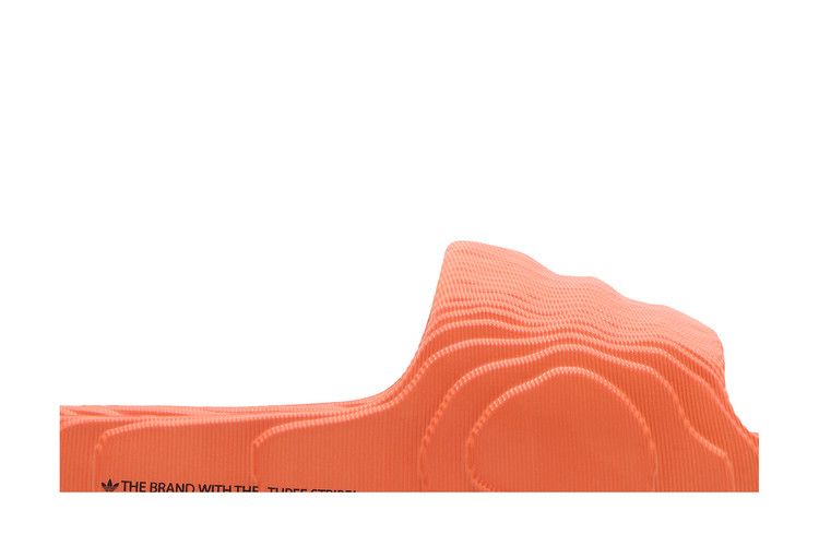Yeezy adidas Adilette 22 Slides Orange Core Black - view 2
