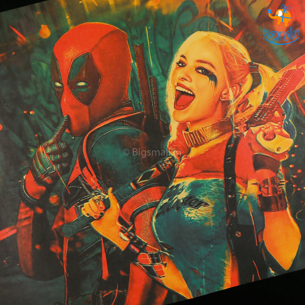 AmyLi Harley Quinn & Deadpool Poster - view 4