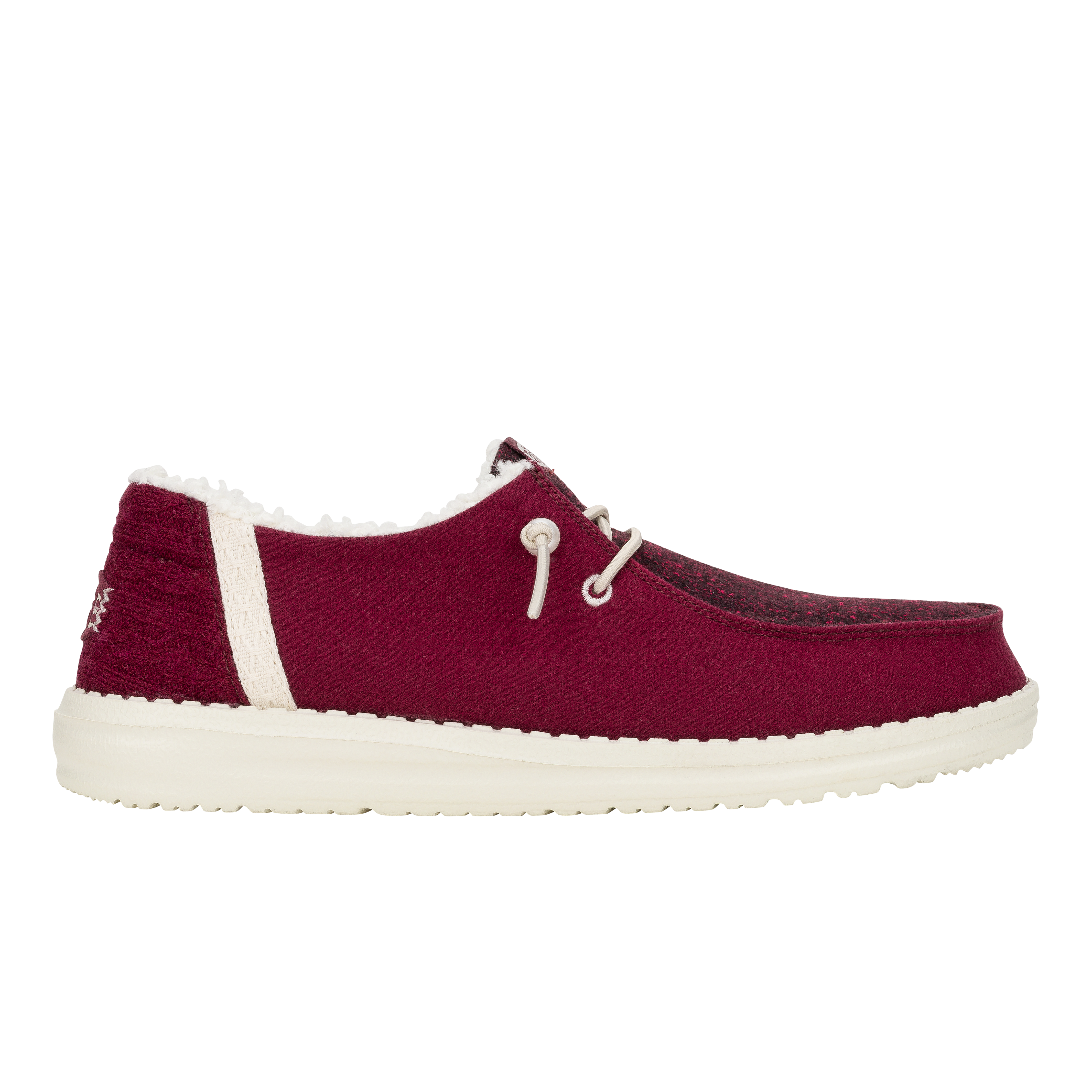 HEYDUDE shoes Wendy Brushed Cozy - Crimson – Women's - view 8