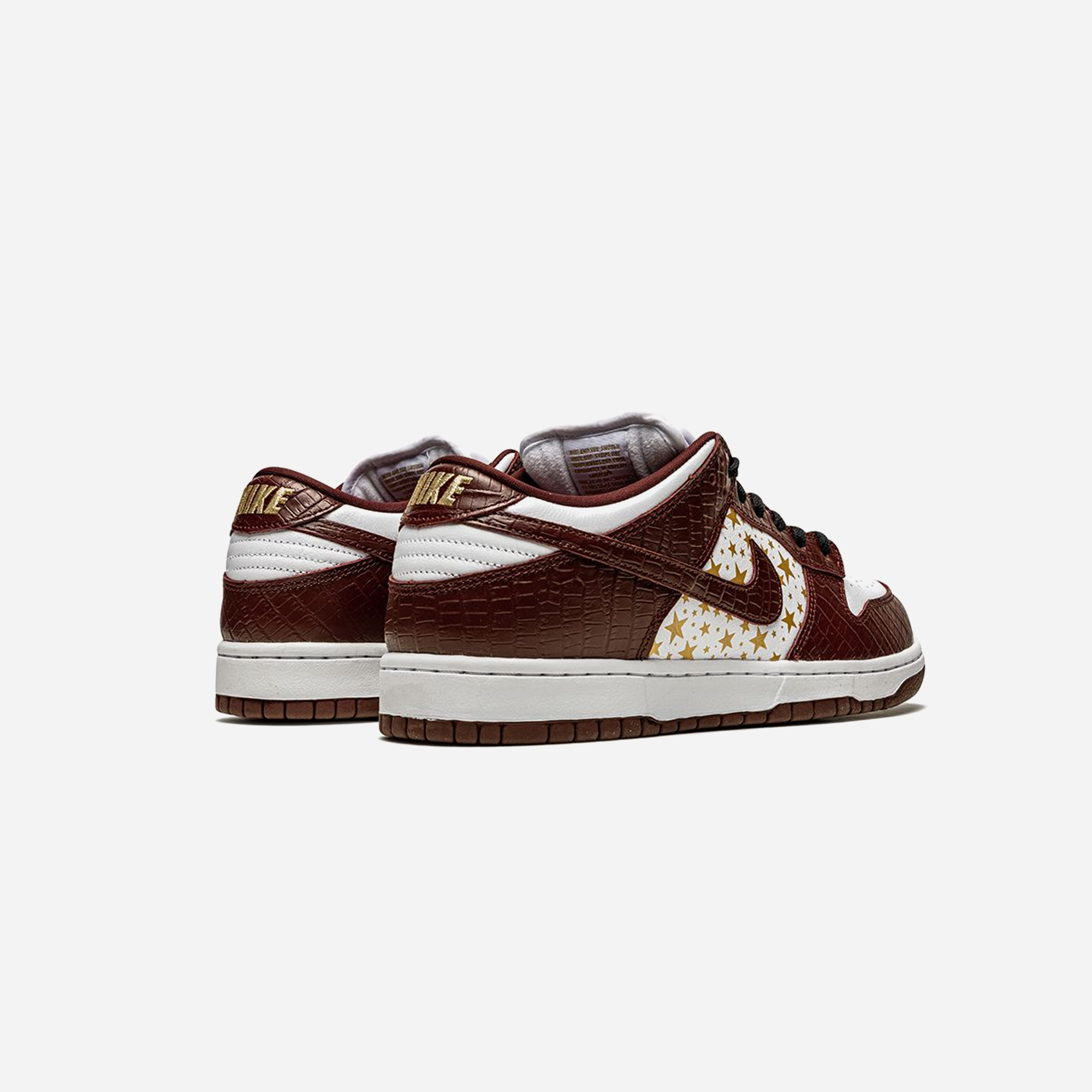 Nike Sb Dunk Low Supreme Stars Barkroot Brown - view 2