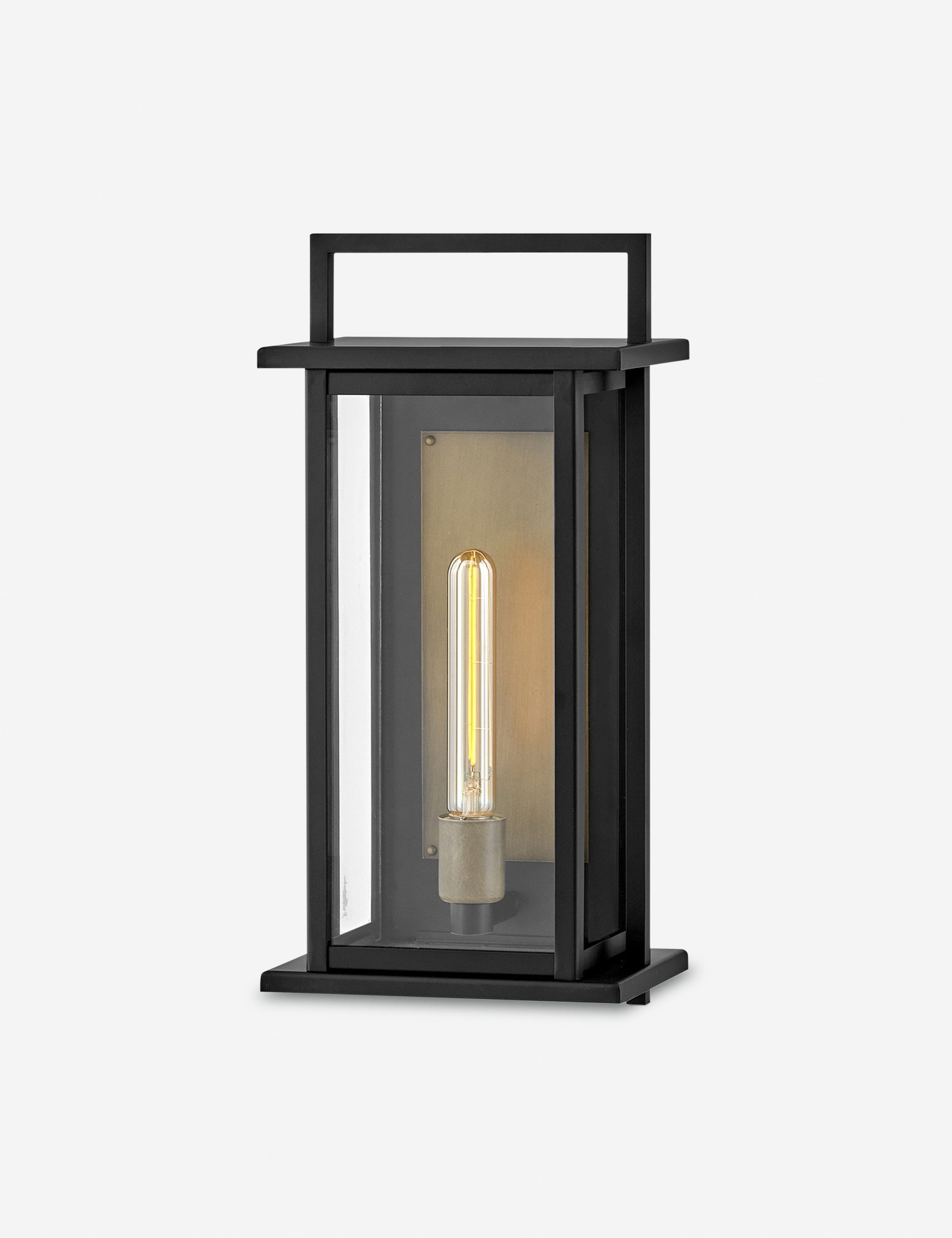 Lulu and Georgia Tull Outdoor Sconce – Black - view 2