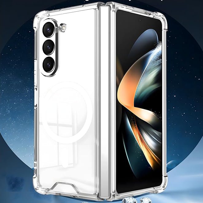 Million Cases Galaxy Z Fold6 Anti-Knock TPU Transparent MagSafe Case - view 3