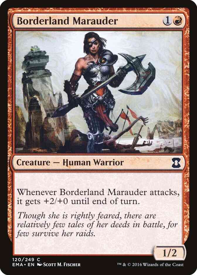 Borderland marauder 120 – Magic Borderland Marauder [120] [Eternal Masters] [Non-Foil]