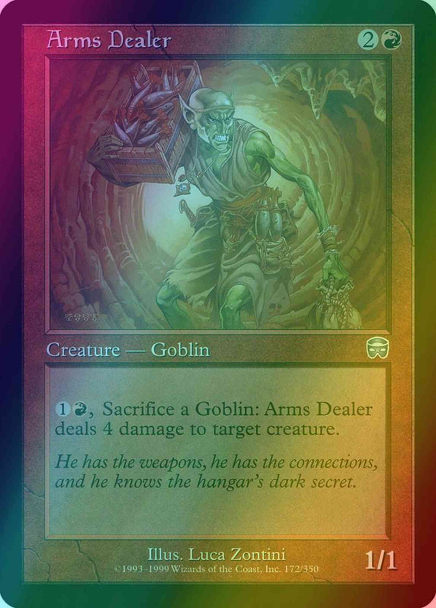 Arms dealer 172 – Magic Arms Dealer [172] [Mercadian Masques] [Foil]