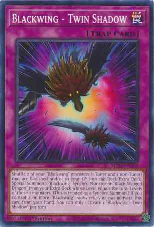 Yu-Gi-Oh! Blackwing - Twin Shadow - MP23-EN207 - Common - 1st Edition