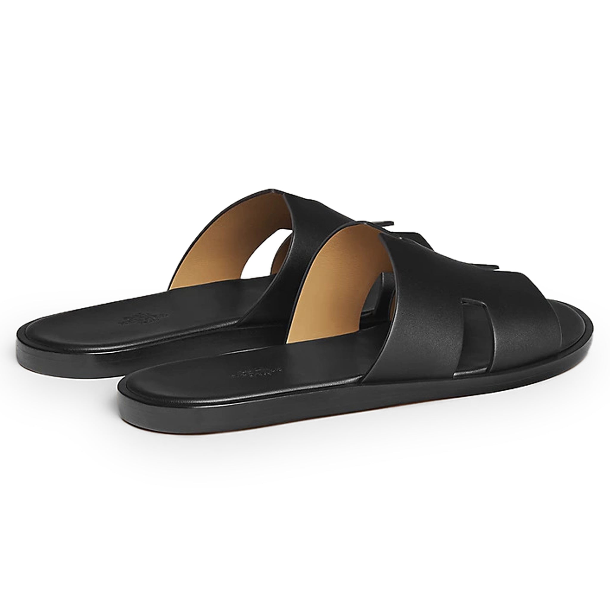Hermès Paris Izmir Black Sandal - view 3