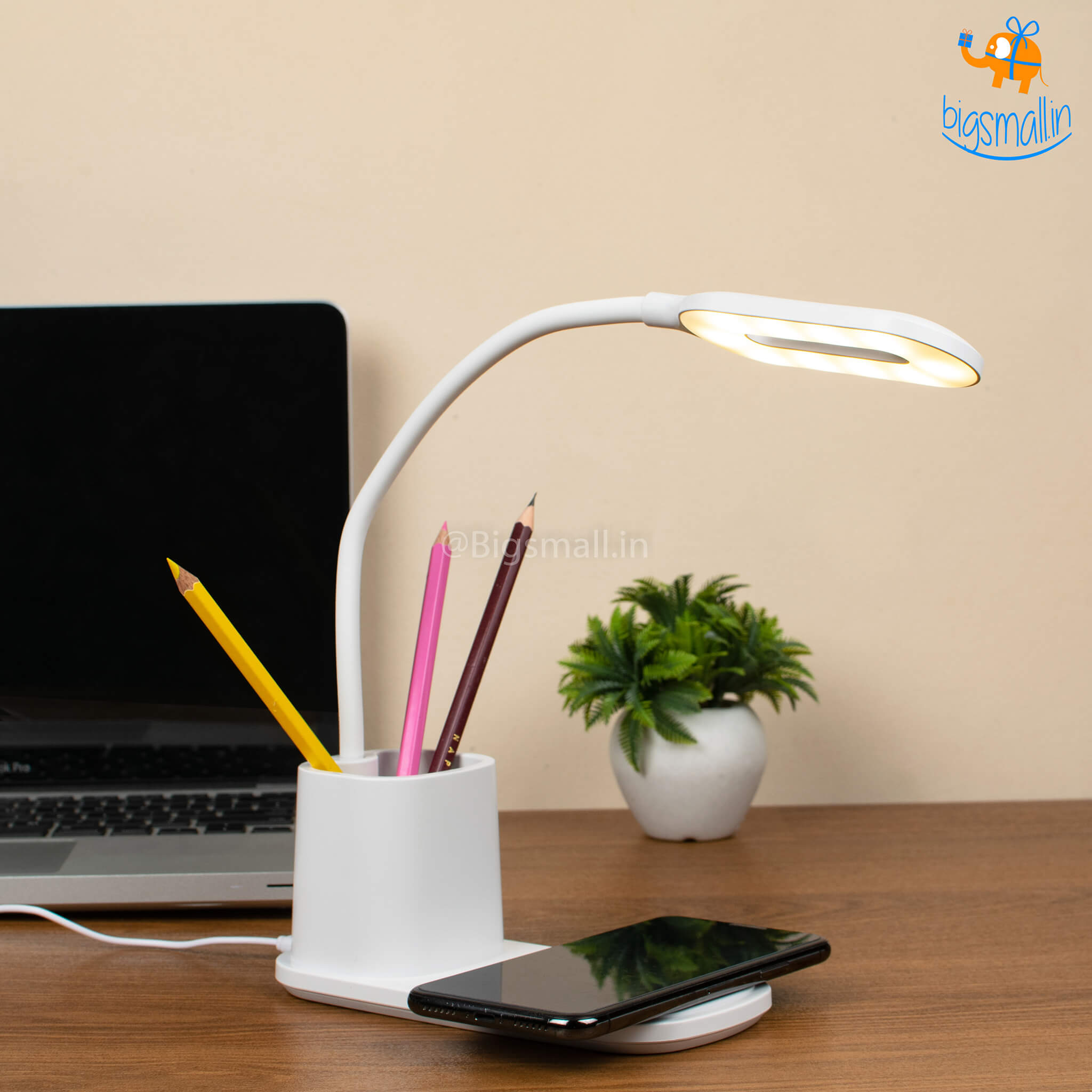 Asha Gifts Foldable Wireless Charger Lamp