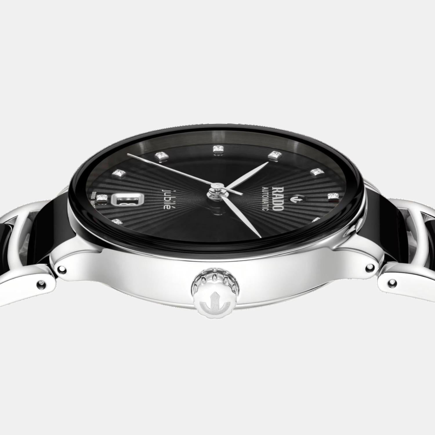 Rado Centrix Women Automatic Black Dial Analog Ceramic Watch R30031742 - view 3