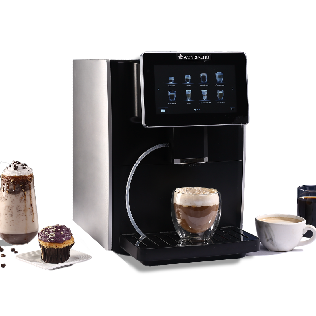 Wonderchef Regalia Fully Automatic Coffee Machine with Large 7 Inches - view 2